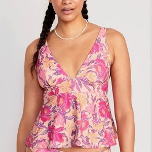 Top and Bottom- Old Navy Tankini Swimsuit- NEW WITH TAGS